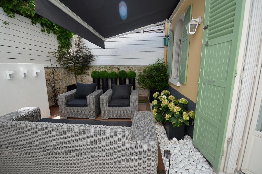 Le Jardin De Rochegrosse Bed & Breakfast Paris Bagian luar foto